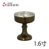 仏飯器 重目 色付 落し付 1.6寸