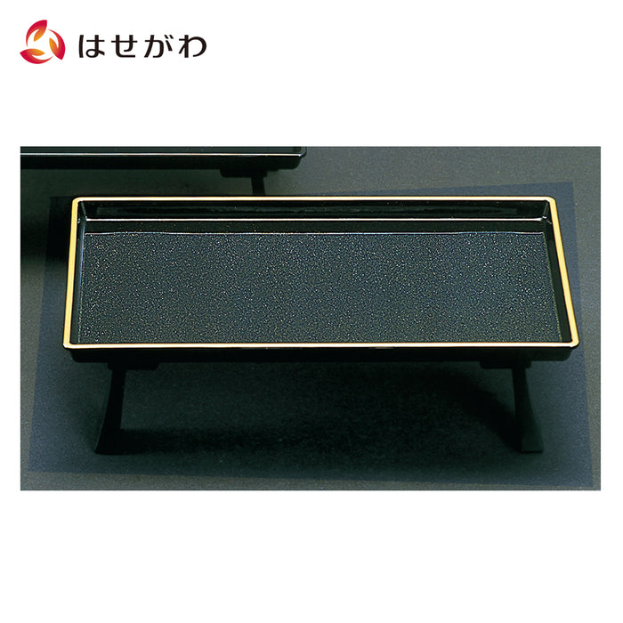 仏具 焼香膳 黒金梨地（フチ金） 大 特徴 1