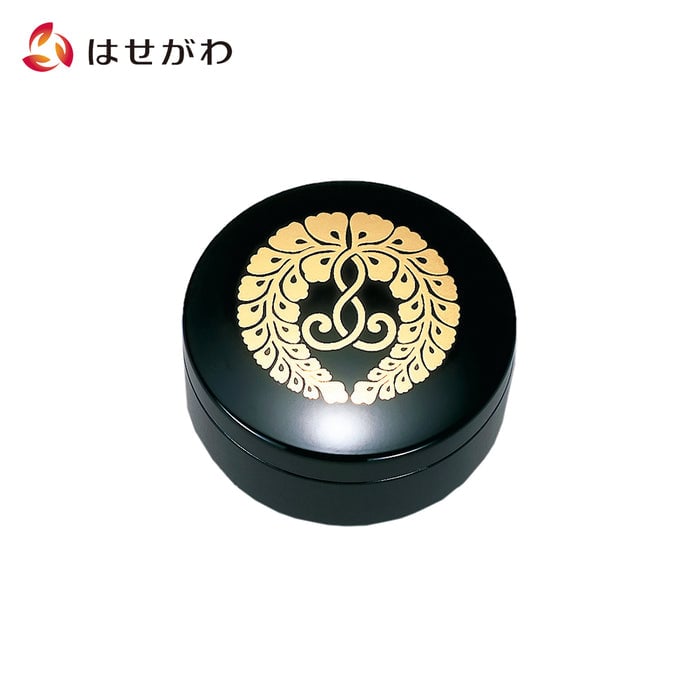 仏具 香合 PC 黒 下り藤 2.8 特徴 1