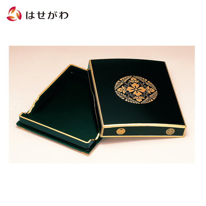 仏具 御文箱 木質 盛紋 八ッ藤 小 特徴 1