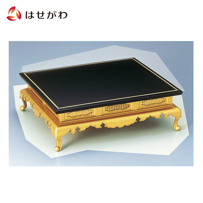 仏具 御文章箱置台 PC 金塗梨地 大 特徴 1