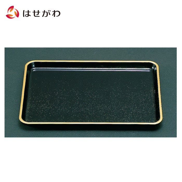 仏具 平型 焼香盆 ノンスリップ 黒金梨地 1尺1寸 特徴 1