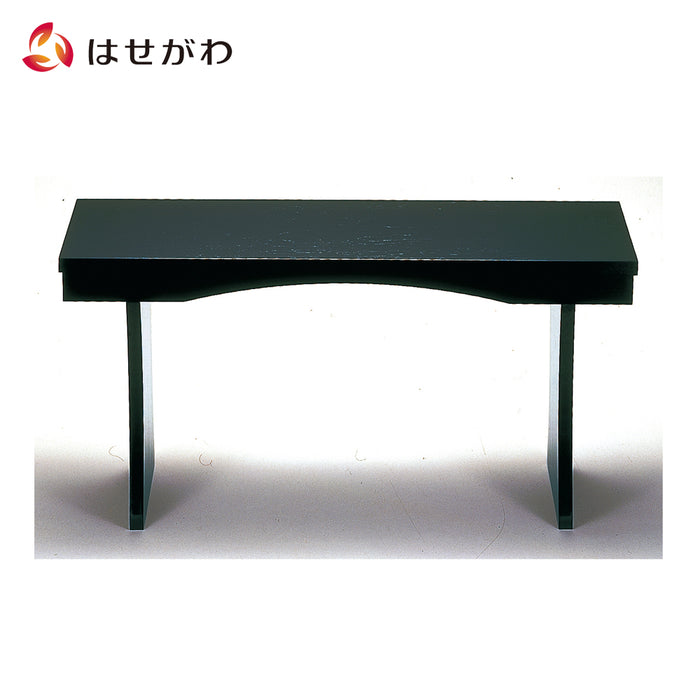 仏具 前机 固定式 木製 黒 23.0 特徴 1