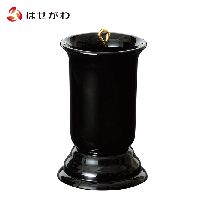 仏具 ローソク入れ・線香差しセット 黒 特徴 1