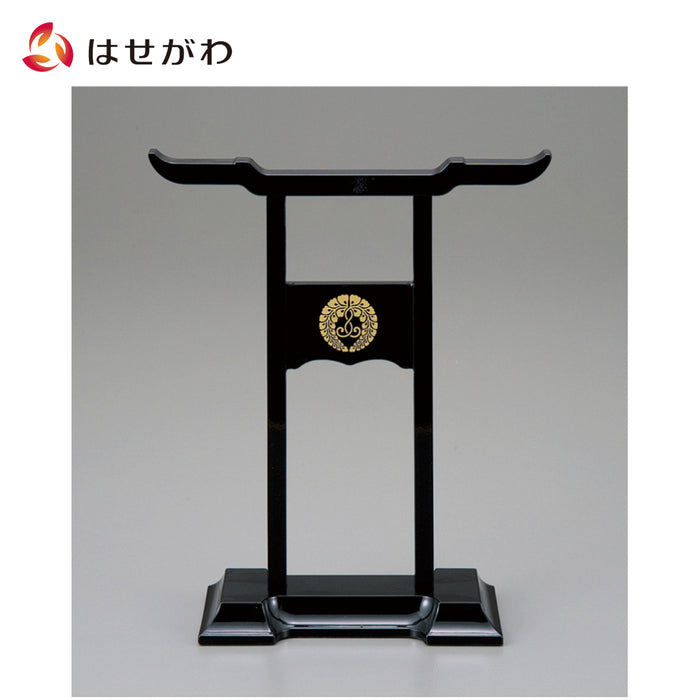 仏具 念珠かけ 黒 下り藤 特徴 1