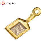 仏具 網付き灰ならし 網広タイプ 金塗装 特徴 1