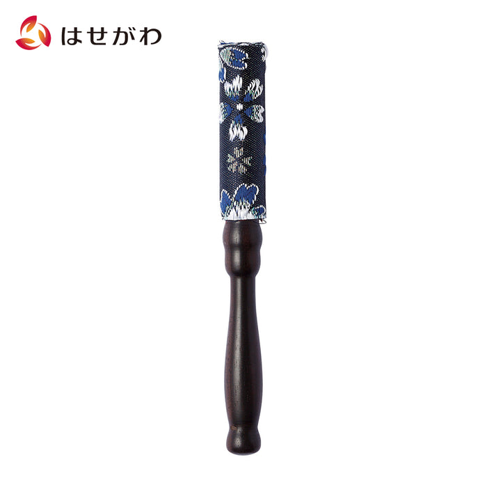 仏具 かのん りん棒 5.0寸 黒檀 ネイビー 特徴 1