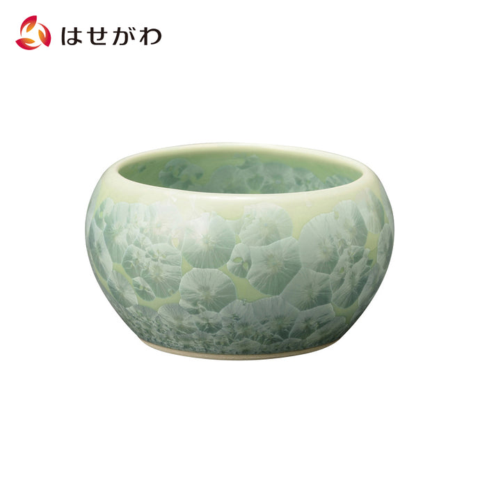 仏具 京都 花結晶2 香炉 清水焼 浅緑 特徴 1