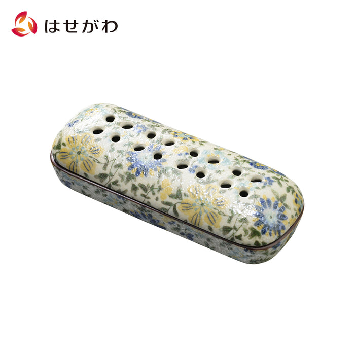 仏具 花摘 寝かせる線香皿 有田焼 小 菊花 特徴 1