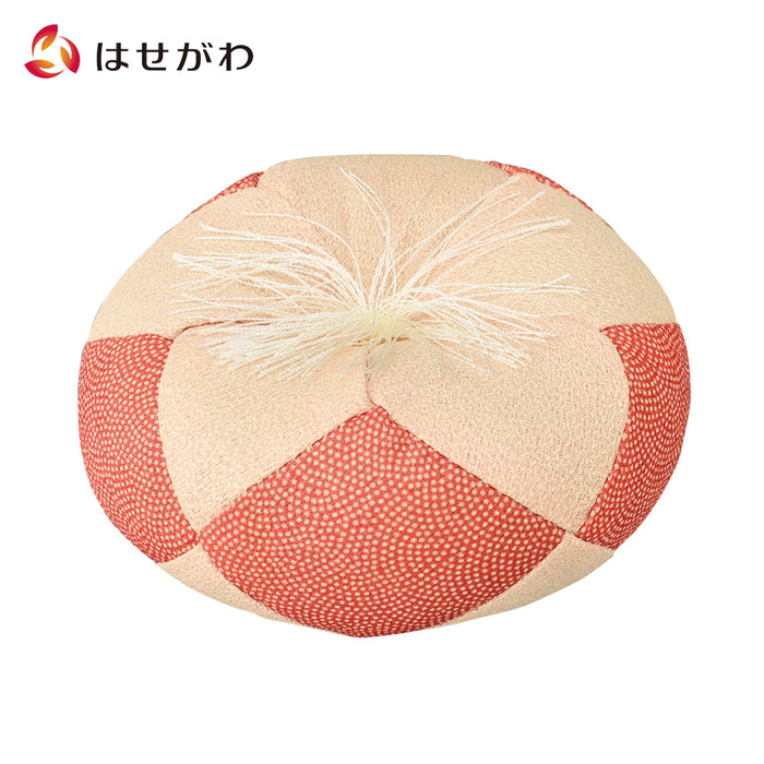 仏具 小紋 丸布団 3.5号 朱 特徴 1