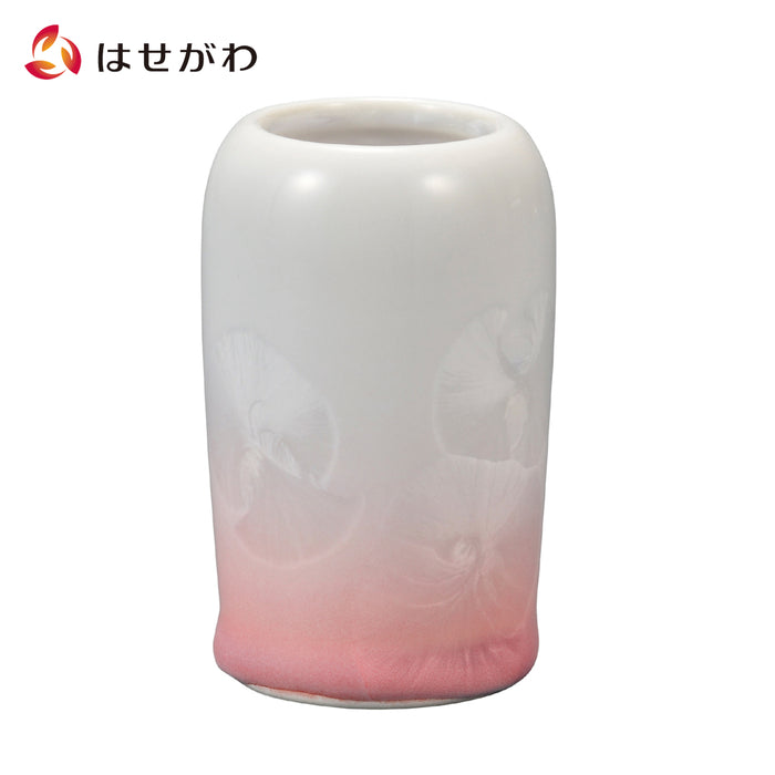 仏具 京都 花結晶2 線香差し 清水焼 淡桃 特徴 1