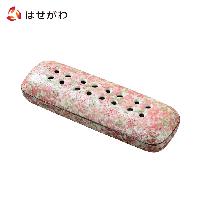 仏具 花影 寝かせる線香皿 有田焼 大 マーガレット 特徴 1