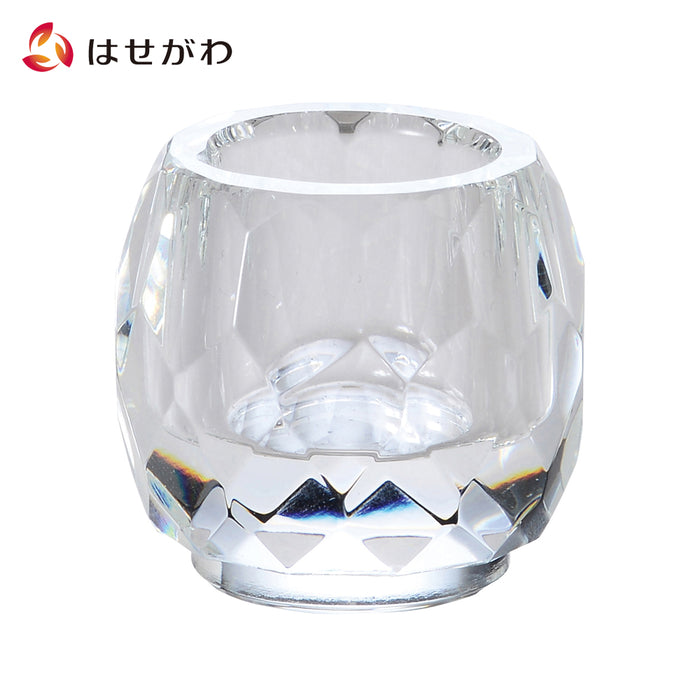 仏具 心咲カットクリスタル 茶湯器 クリアー 特徴 1