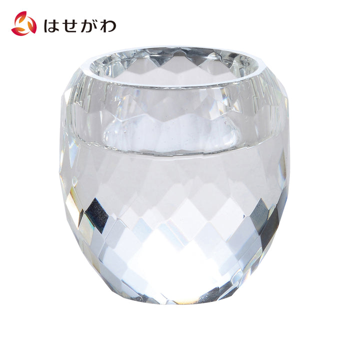 仏具 心咲カットクリスタル 仏器 クリアー 特徴 1