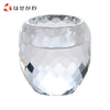 仏具 心咲カットクリスタル 仏器 クリアー 特徴 1
