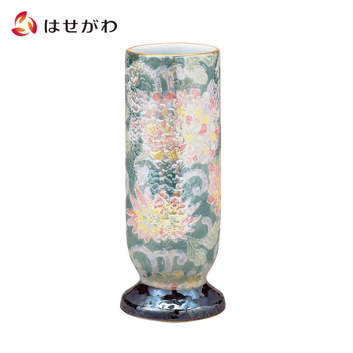 仏具 庵 花立 有田焼 色唐草 特徴 1