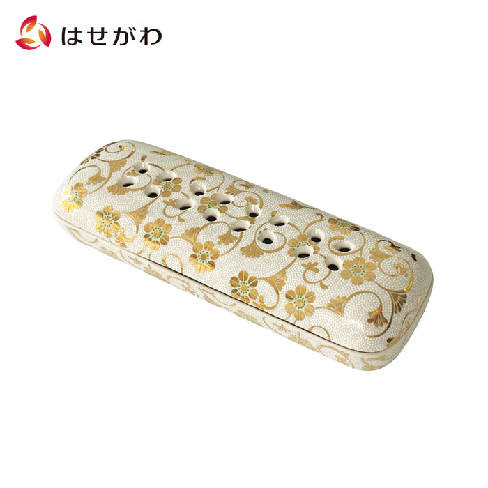 仏具 夕凪 寝かせる線香皿 大 白粒 鉄仙 特徴 1