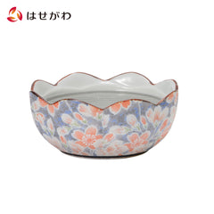 祈愛 寝かせる線香皿 雅桜 ブルー