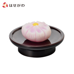 お供え和菓子 花びら パープル