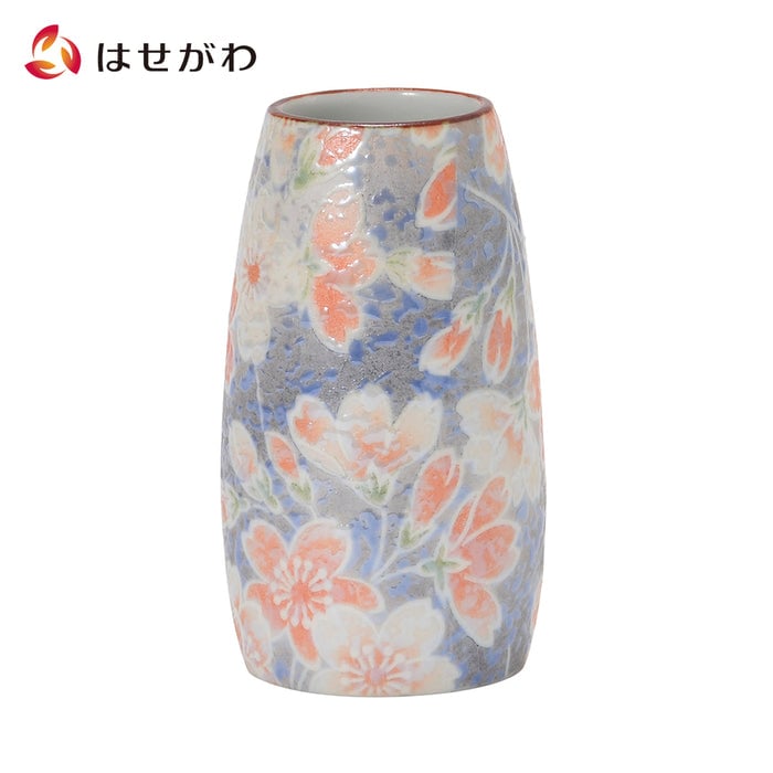 仏具 天音 花立 有田焼 雅桜 ブルー 特徴 1