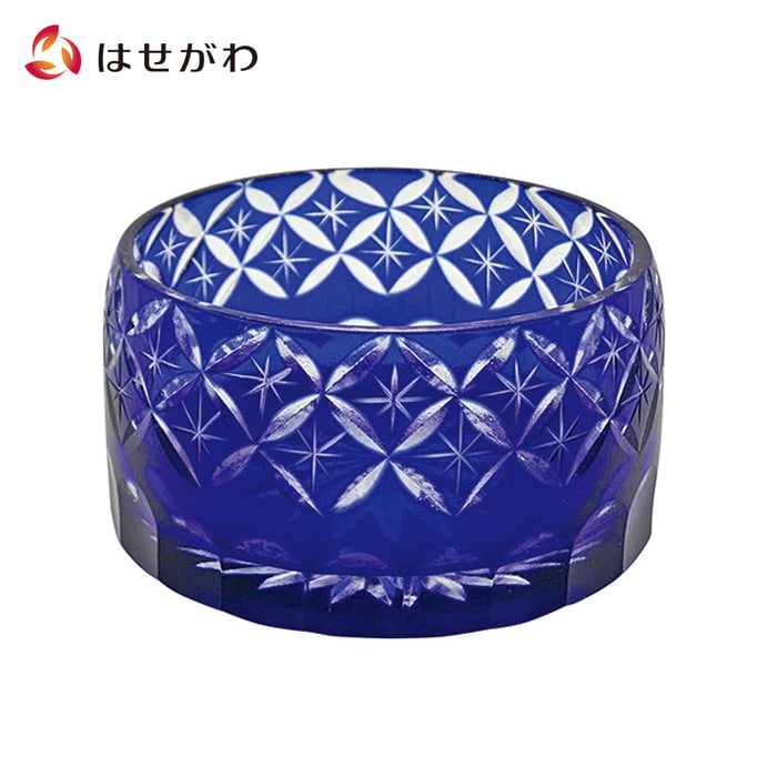 仏具 フラン 切子硝子 香炉 3.0寸 ブルー 特徴 1