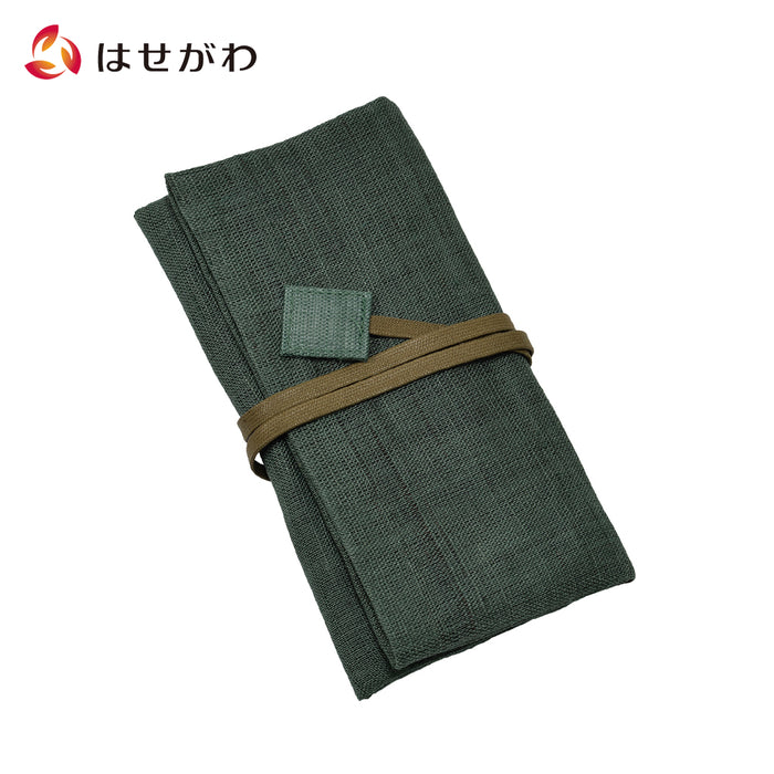 仏具 御念珠入れ 麻 緑 特徴 1