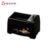 仏具 香炉 有田焼 5.0寸 黒 蓮 特徴 1