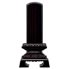 位牌 上蓮華付春日 黒檀