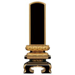 位牌 上京型千倉 吹蓮華 呂色 裏金