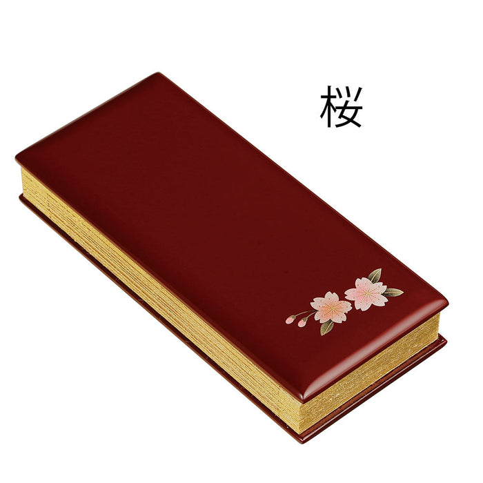 過去帳 蒔絵 ワイン 日付なし 5.0寸