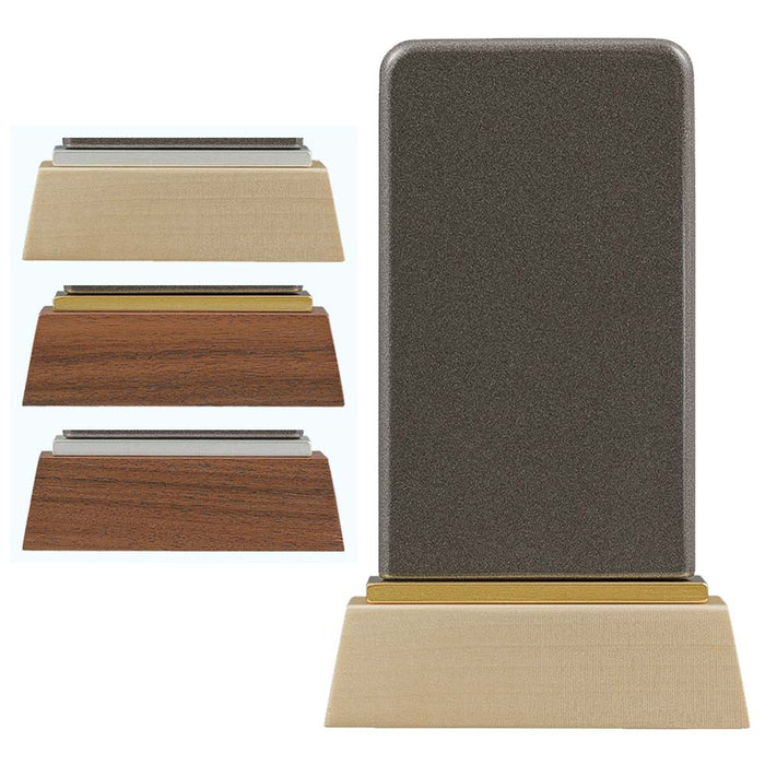 パーソナル位牌 翠霞 黒 総丈9.5cm