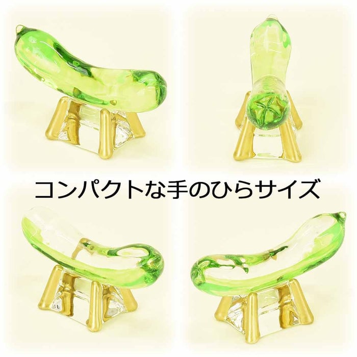 クリスタル 牛馬飾り