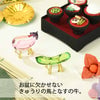 クリスタル 牛馬飾り