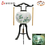 盆提灯 回転 11号 菊蒔絵 特徴 1