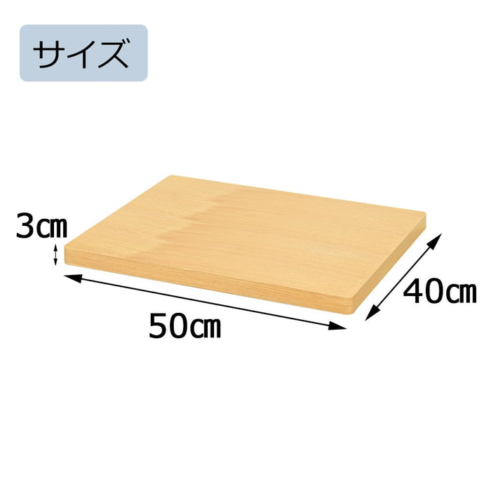 仏具 敷台 タモ 50×40×3 特徴 2