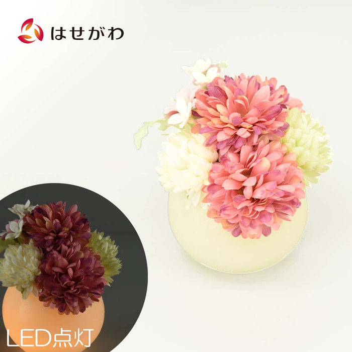 ギフト・贈答用 灯す(トモス)ボール マム モーブ 特徴 1
