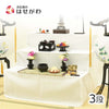 【WEB限定】後飾り祭壇 写真立・覆い布付 3段