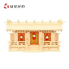 神殿 新横通し三社 桧