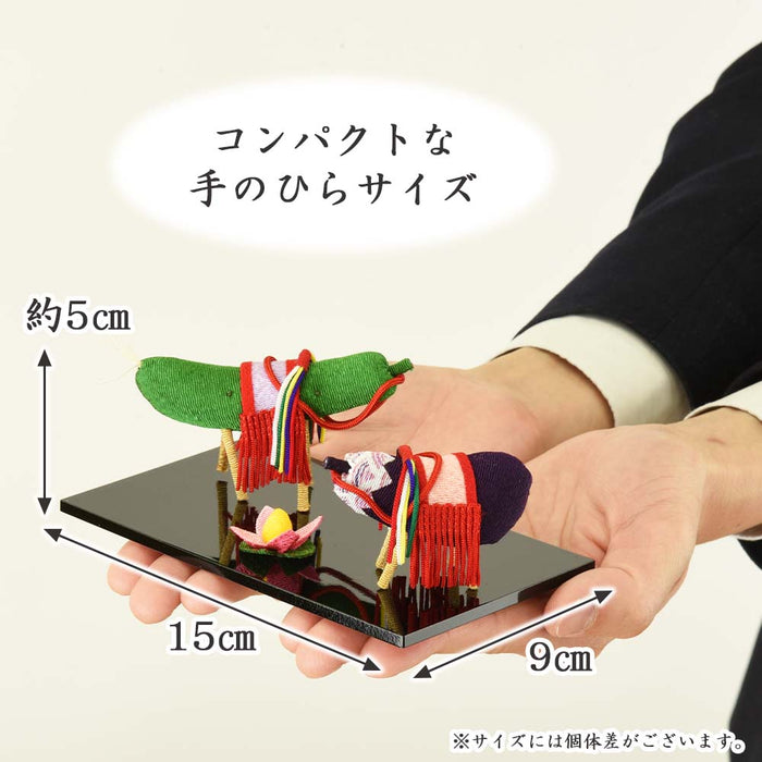 ちりめん 牛馬飾り プレミアム