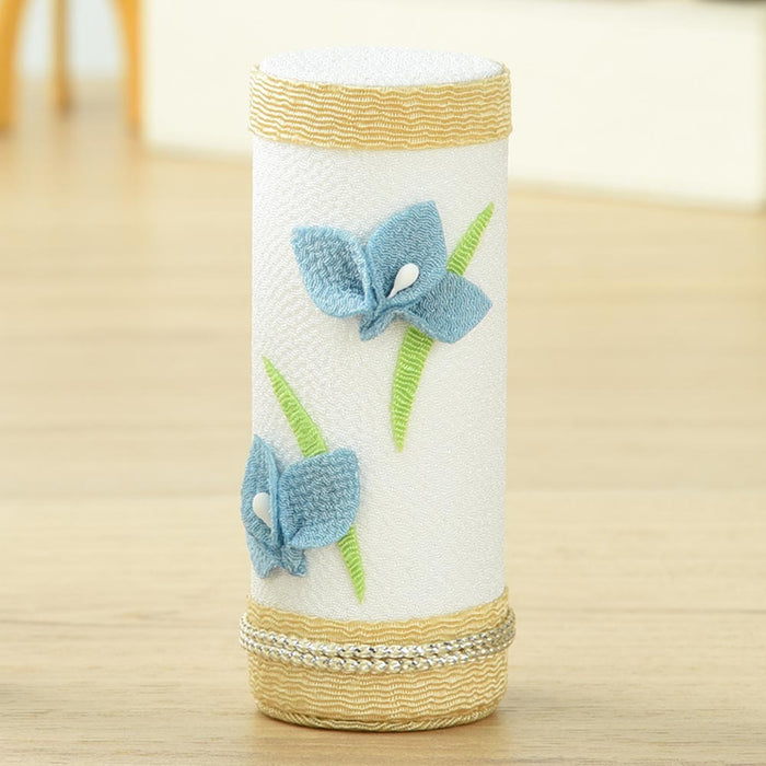 ちりめん提灯 筒型