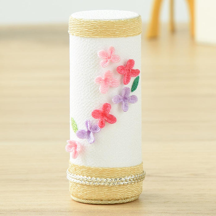 ちりめん提灯 筒型