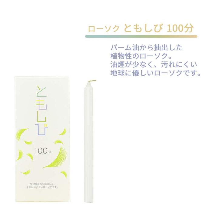 ローソク ともしび100 植物性