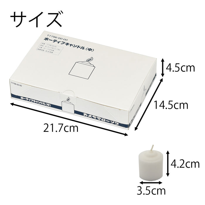 ローソク・キャンドル コップローソク 24個入 中 特徴 2
