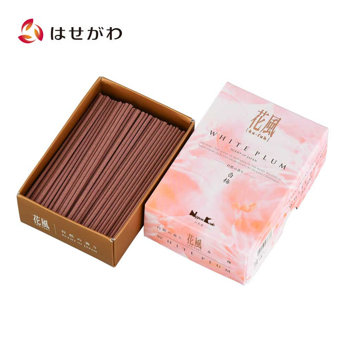 線香 花風 白梅 ミニ寸