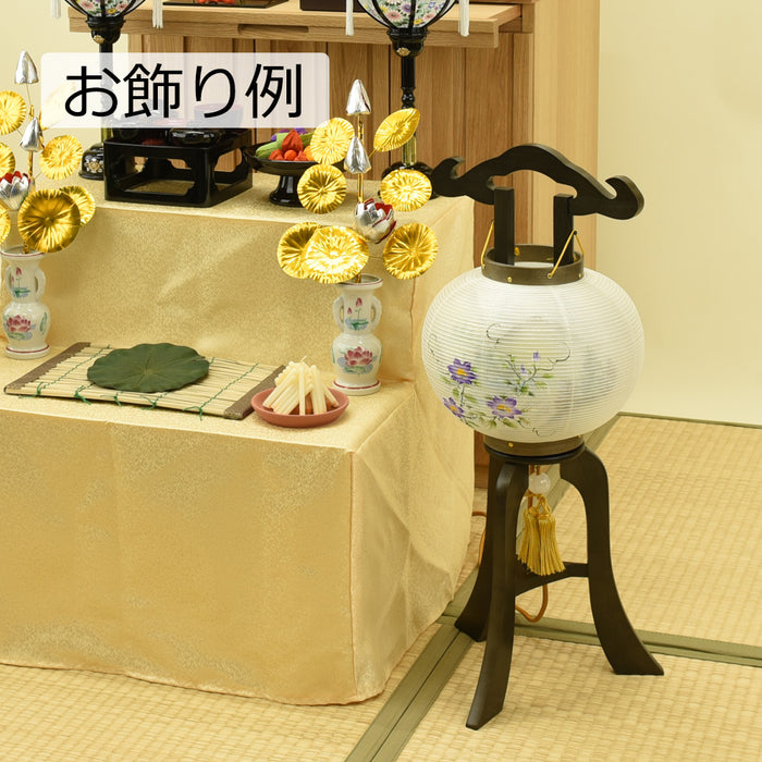 盆提灯 小町あんどん 栓の木 鉄線花 特徴 6