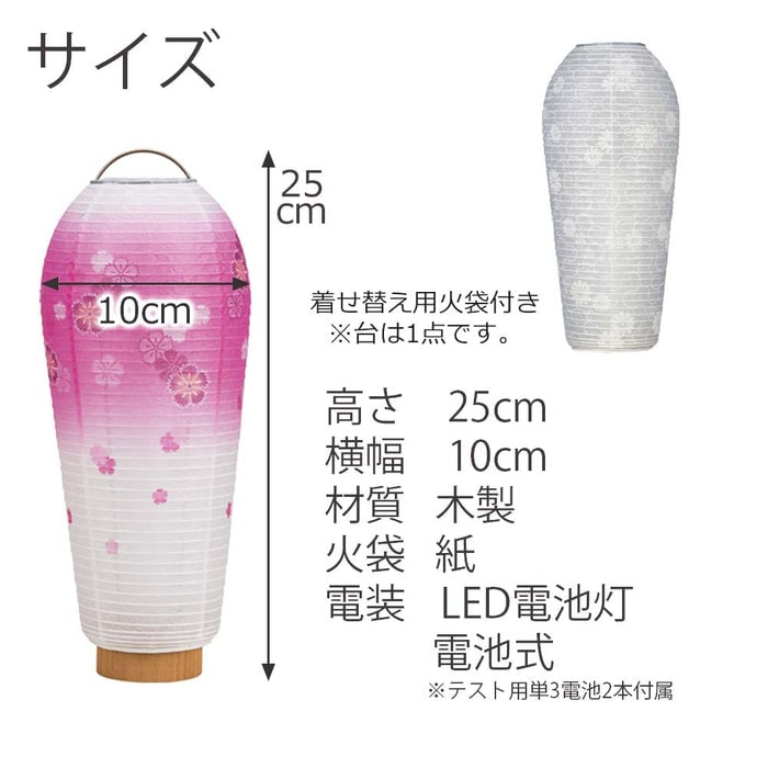 盆提灯 初盆セット 人気商品 3点セット 3-B 特徴 10