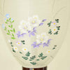盆提灯 御所 ワイン 絹芙蓉 電池灯付 特徴 3