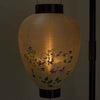 盆提灯 御所 ワイン 絹芙蓉 電池灯付 特徴 5