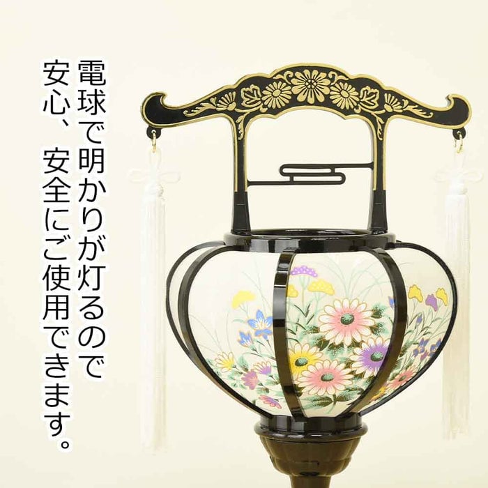 盆提灯 【WEB限定】初盆セット コンパクト 3点セット 1-C 特徴 12