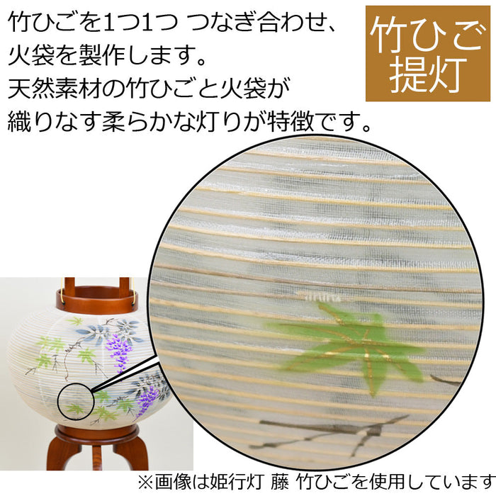 盆提灯 行灯 二重 紫檀 11号 特徴 4